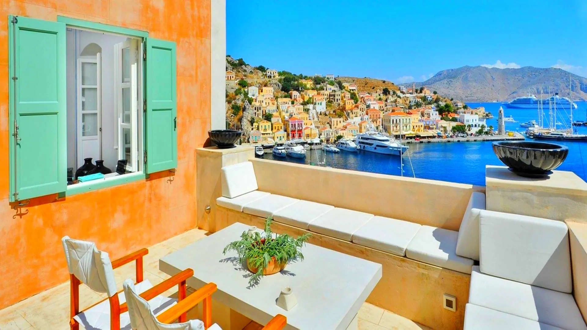 Symi the birthplace of the Three Graces